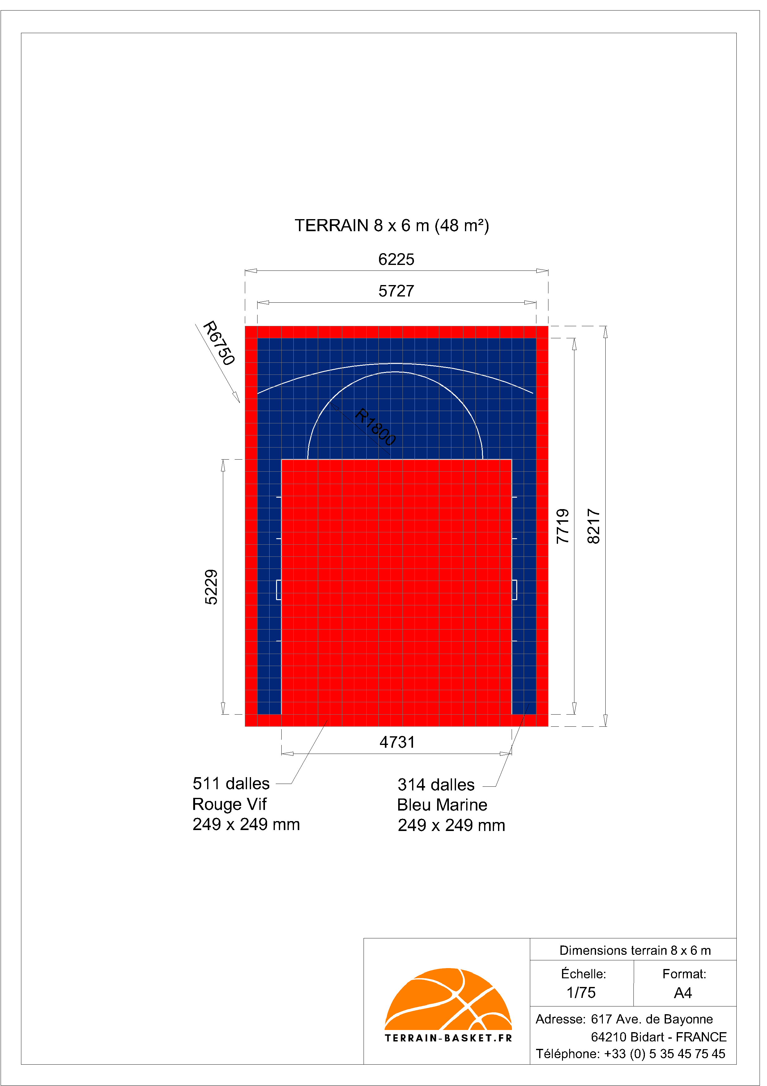 Plan Dalles Terrain INTERIEUR Pourtour-8x6