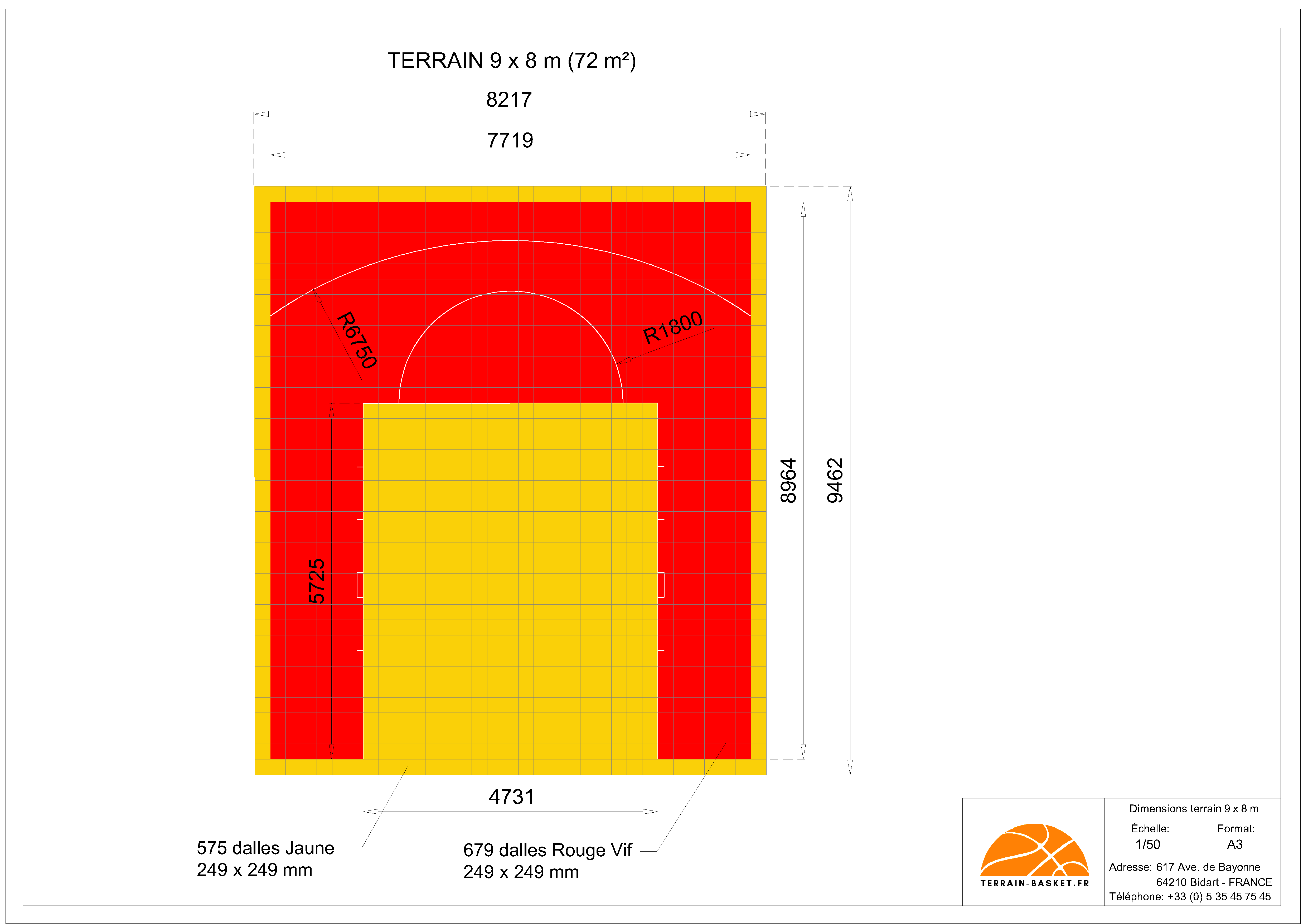 Plan Dalles Terrain INTERIEUR Pourtour-9x8