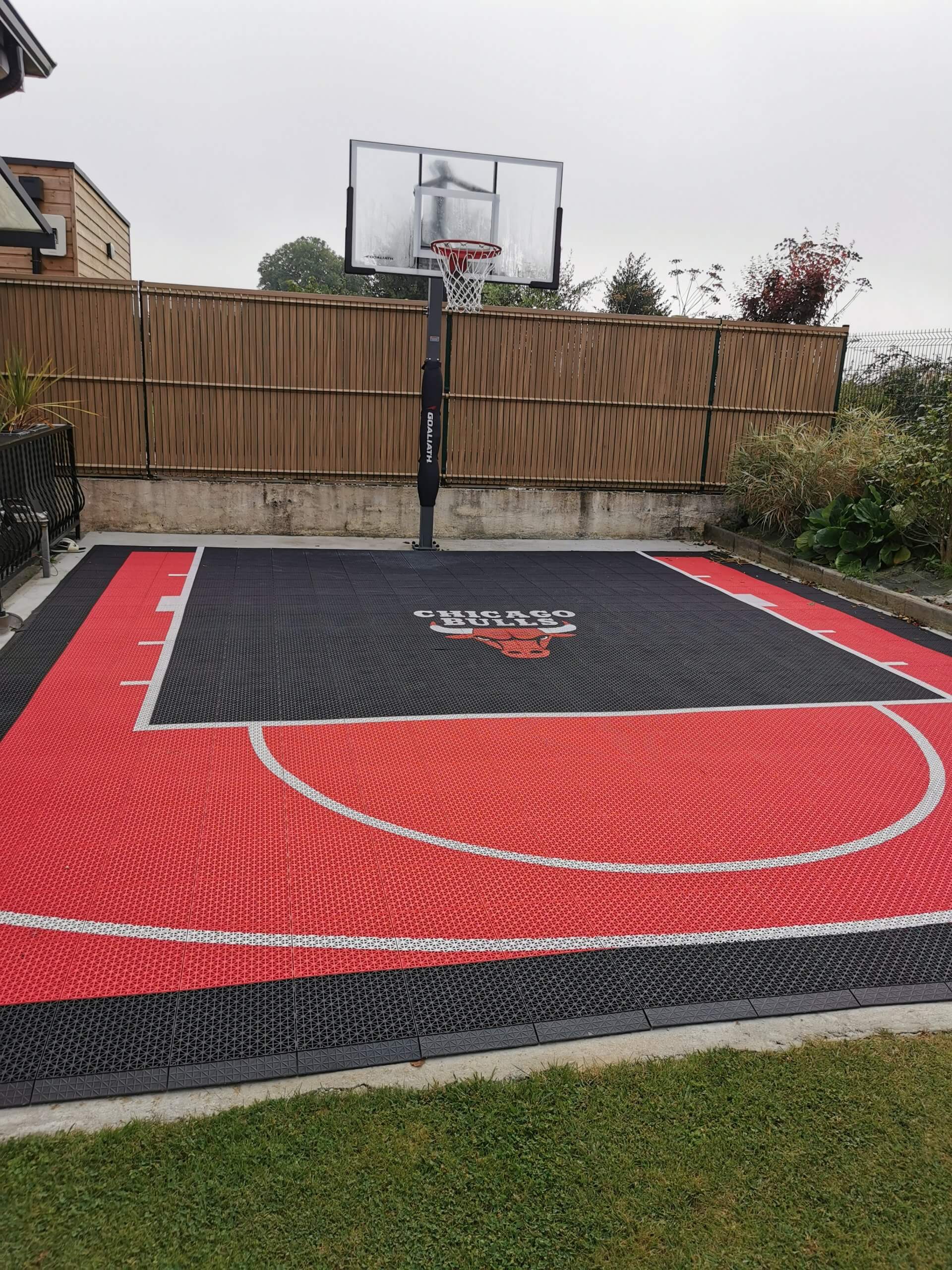 Terrain de basket 6x5m 2 Terrain de basket chicago bulls