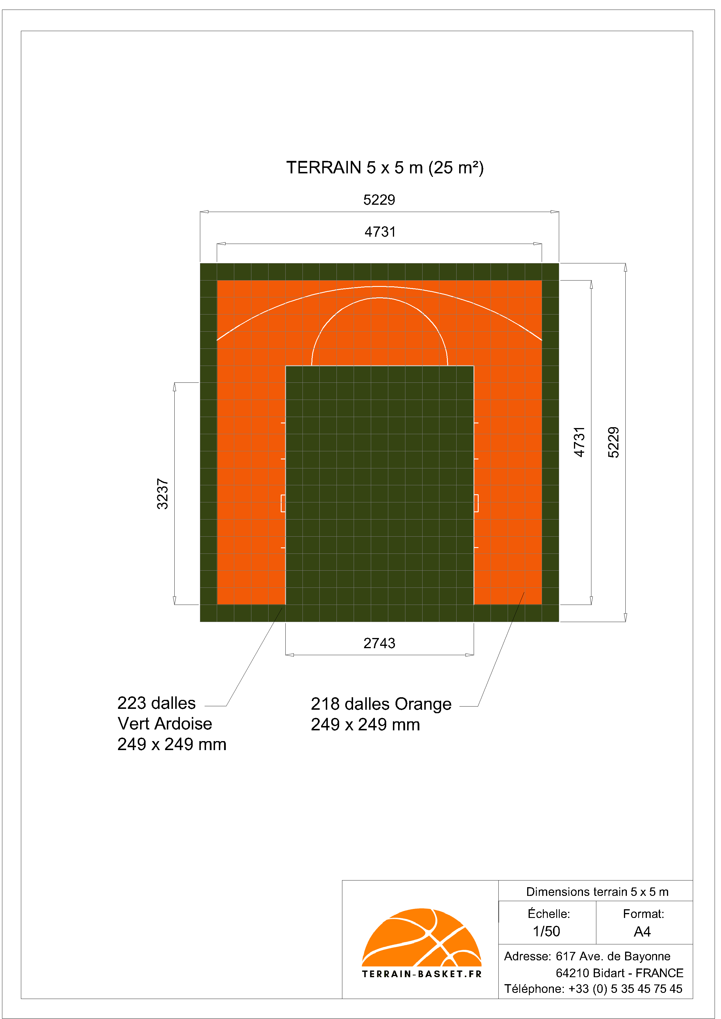 Plan Dalles Terrain INTERIEUR Pourtour-5x5